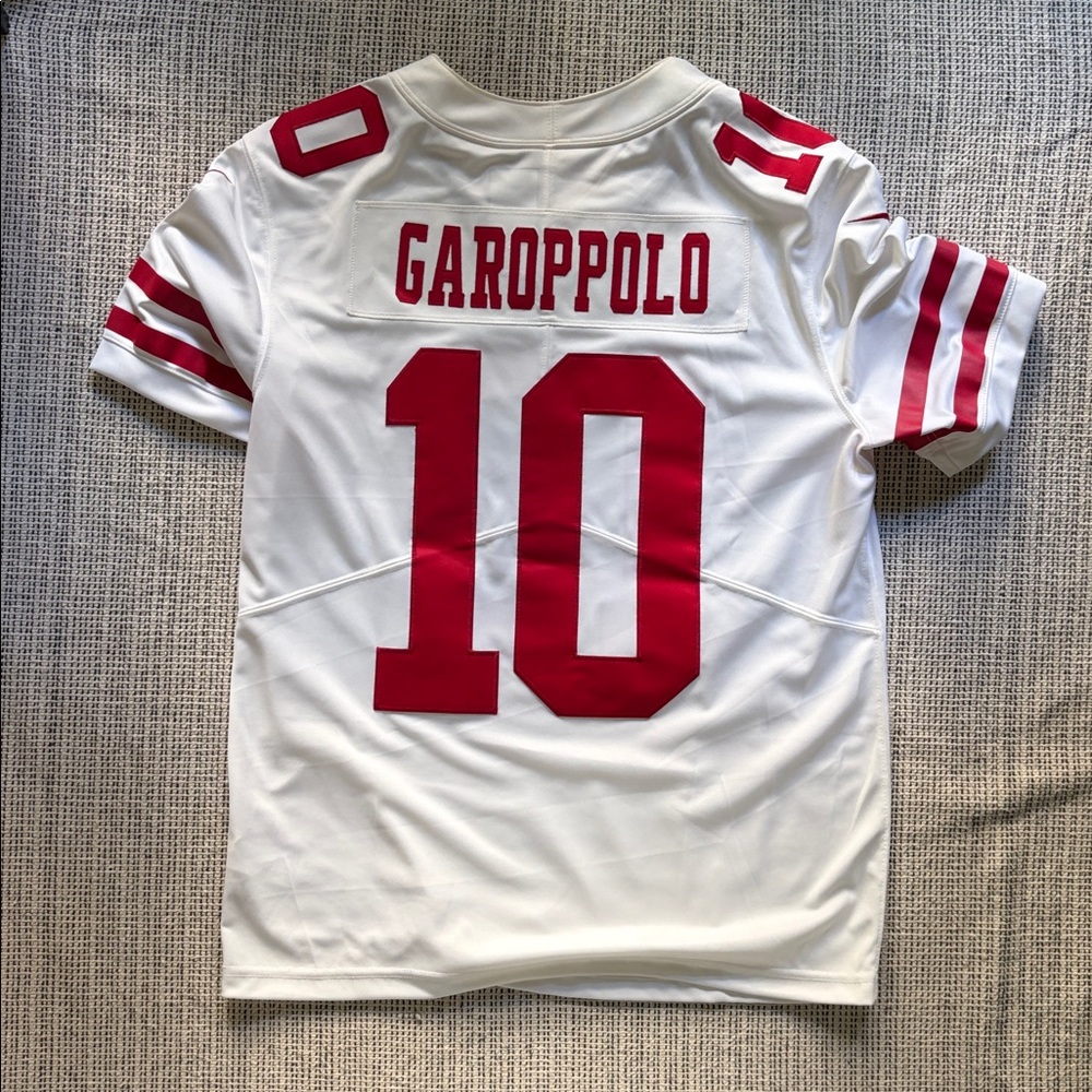 49ers SF Jersey Away Garoppolo #10 Jersey Nike San Francisco - Picture 3 of 3